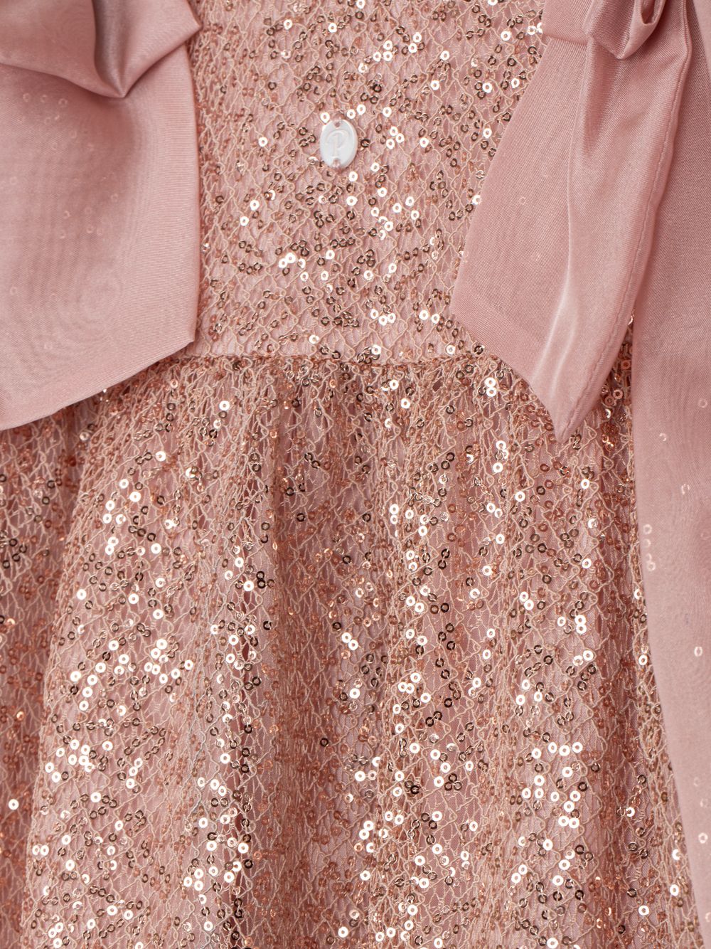Pink sequined dress
