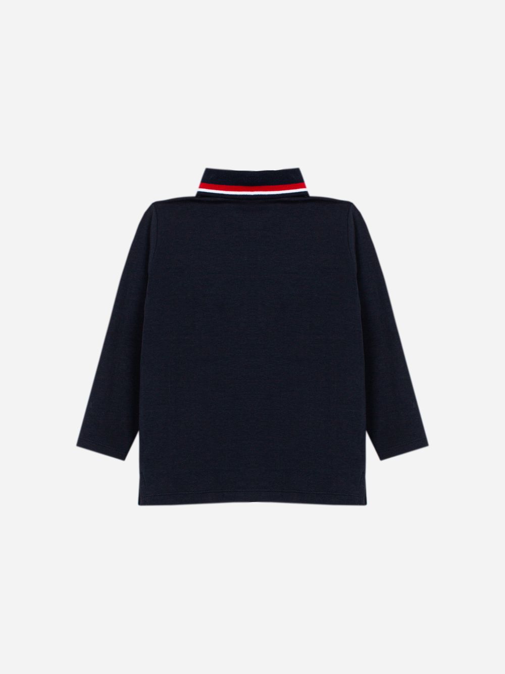 Navy Blue polo shirt with contrasting details