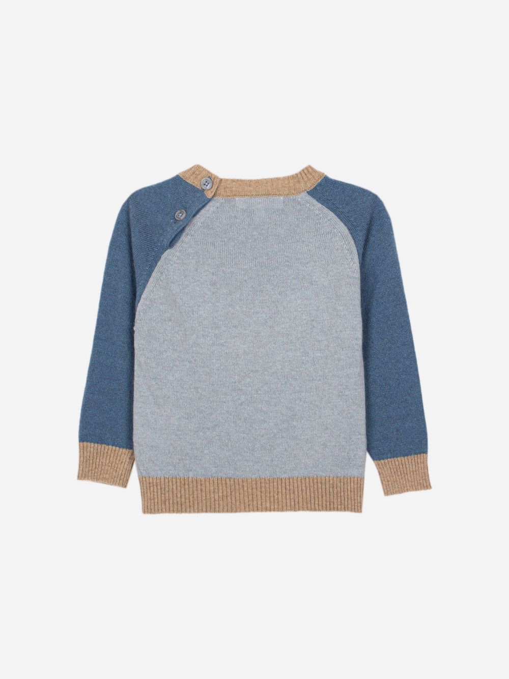 Light Blue sweater with horse front print