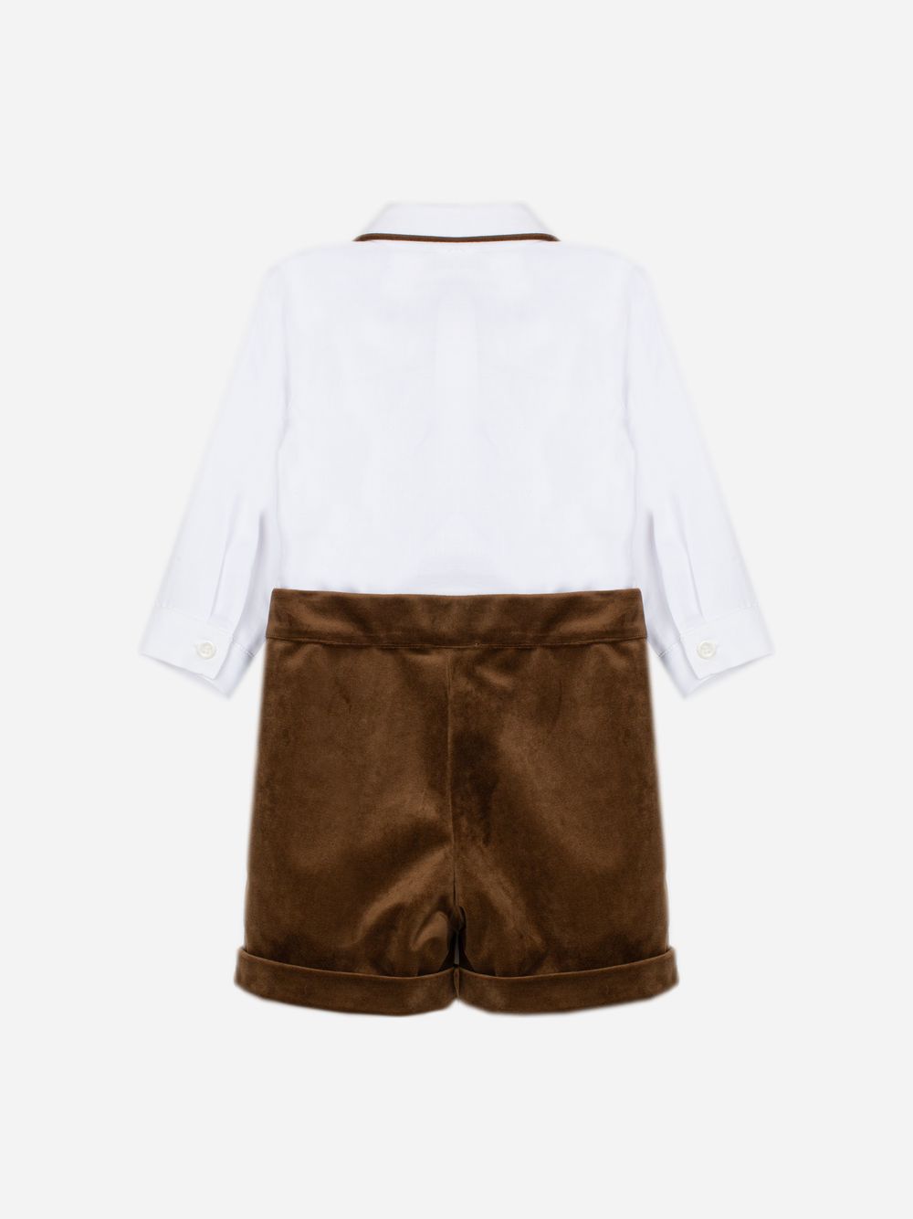 Elegant brown set for boys