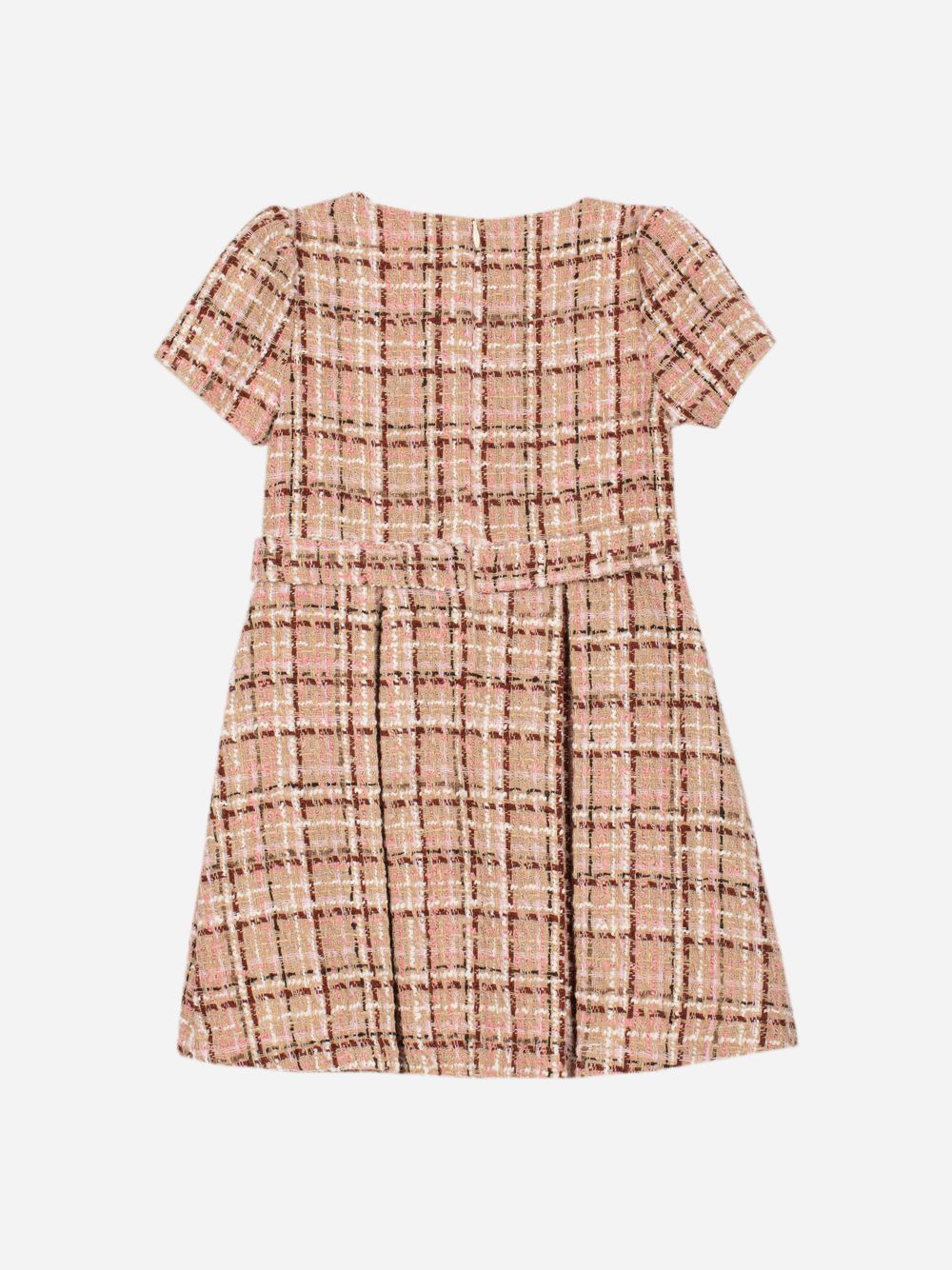 Elegant burgundy dress for girls