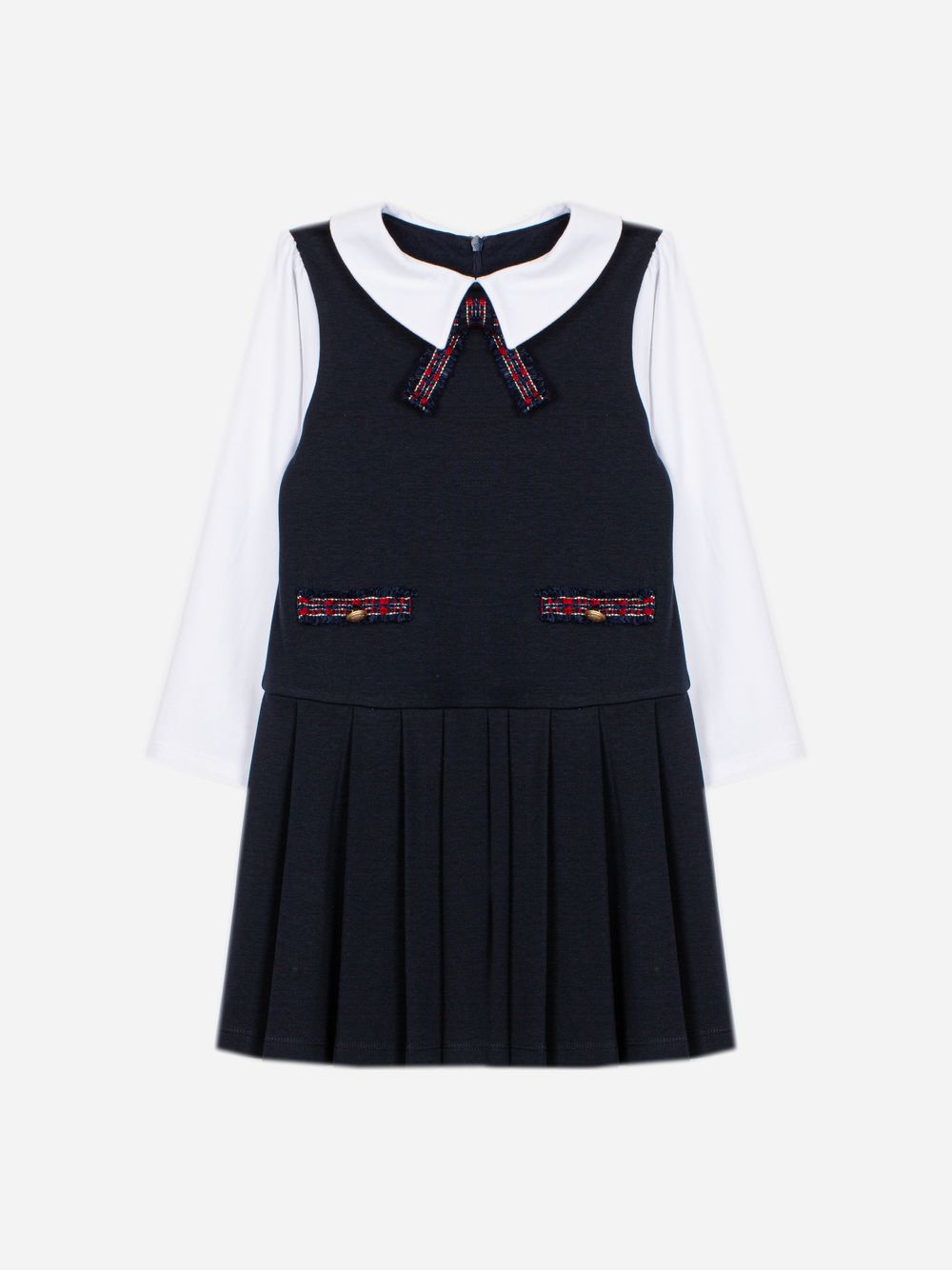 Navy Blue interlock dress