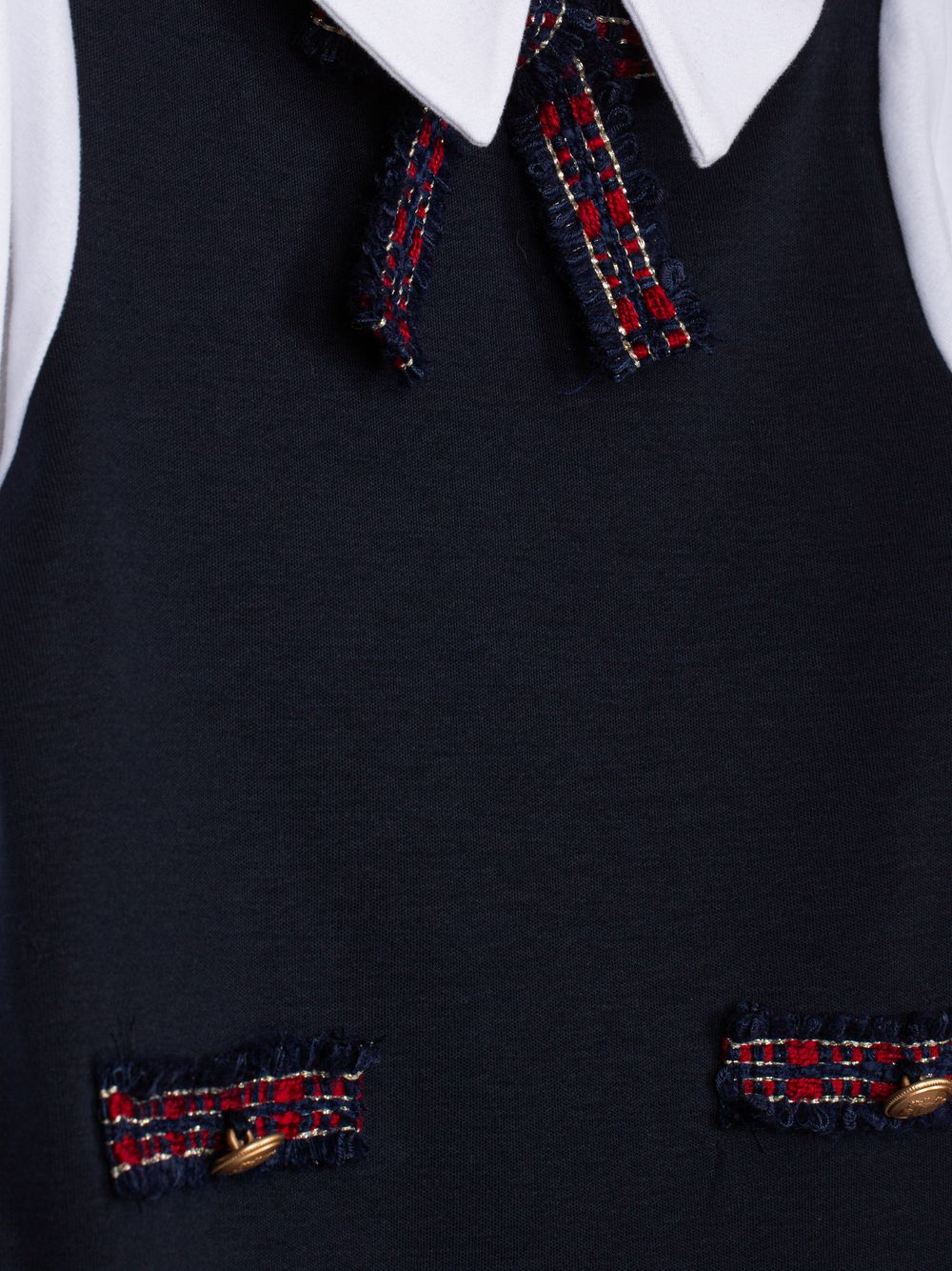 Navy Blue interlock dress