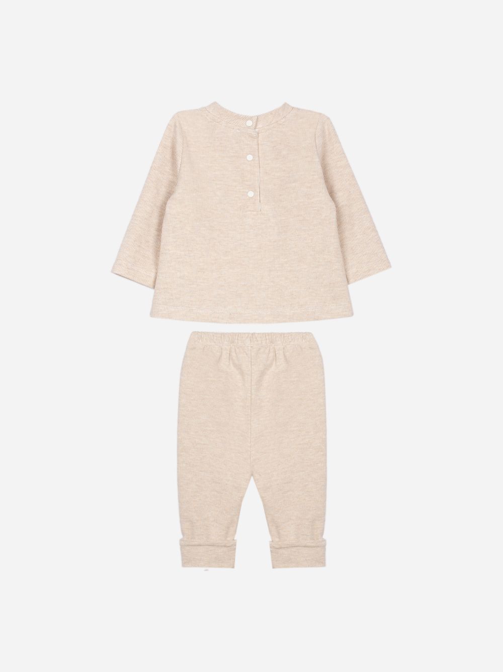 Beige set with front drawing
