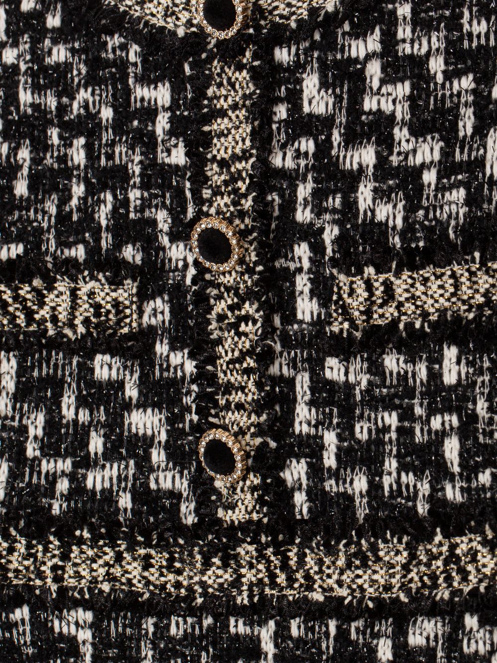 Black tweed dress