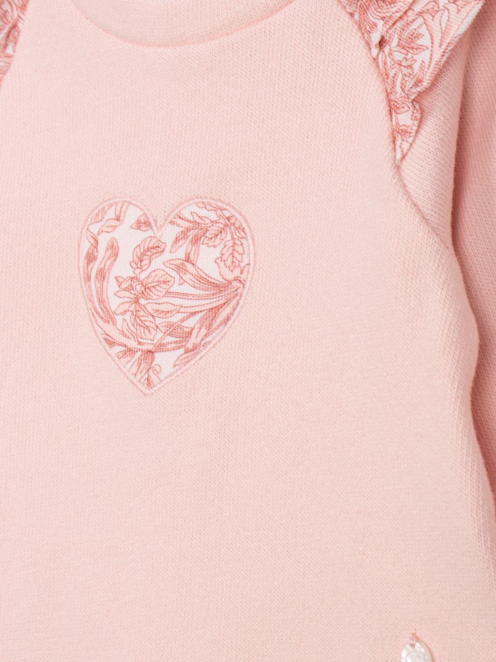 Pale pink set with Liberty print details