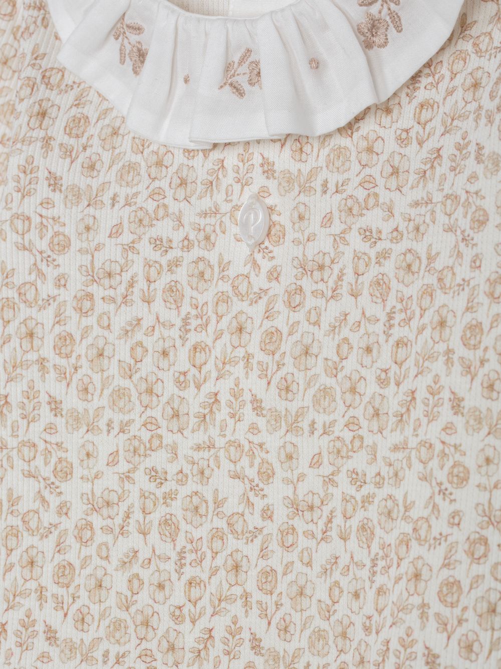 Beige set with a print