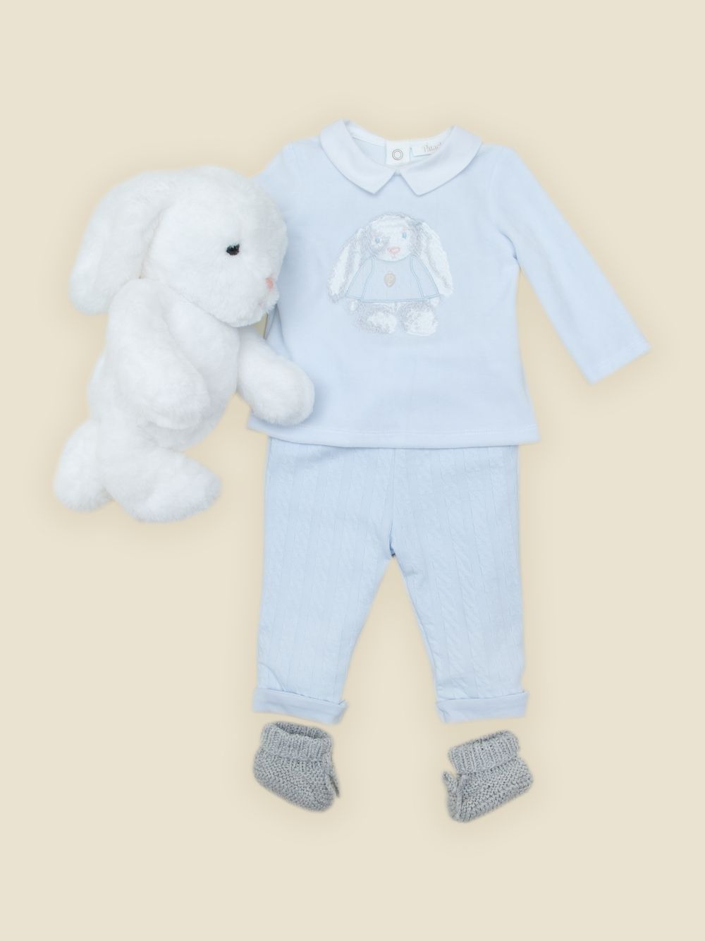 Light Blue set with front bunny design
