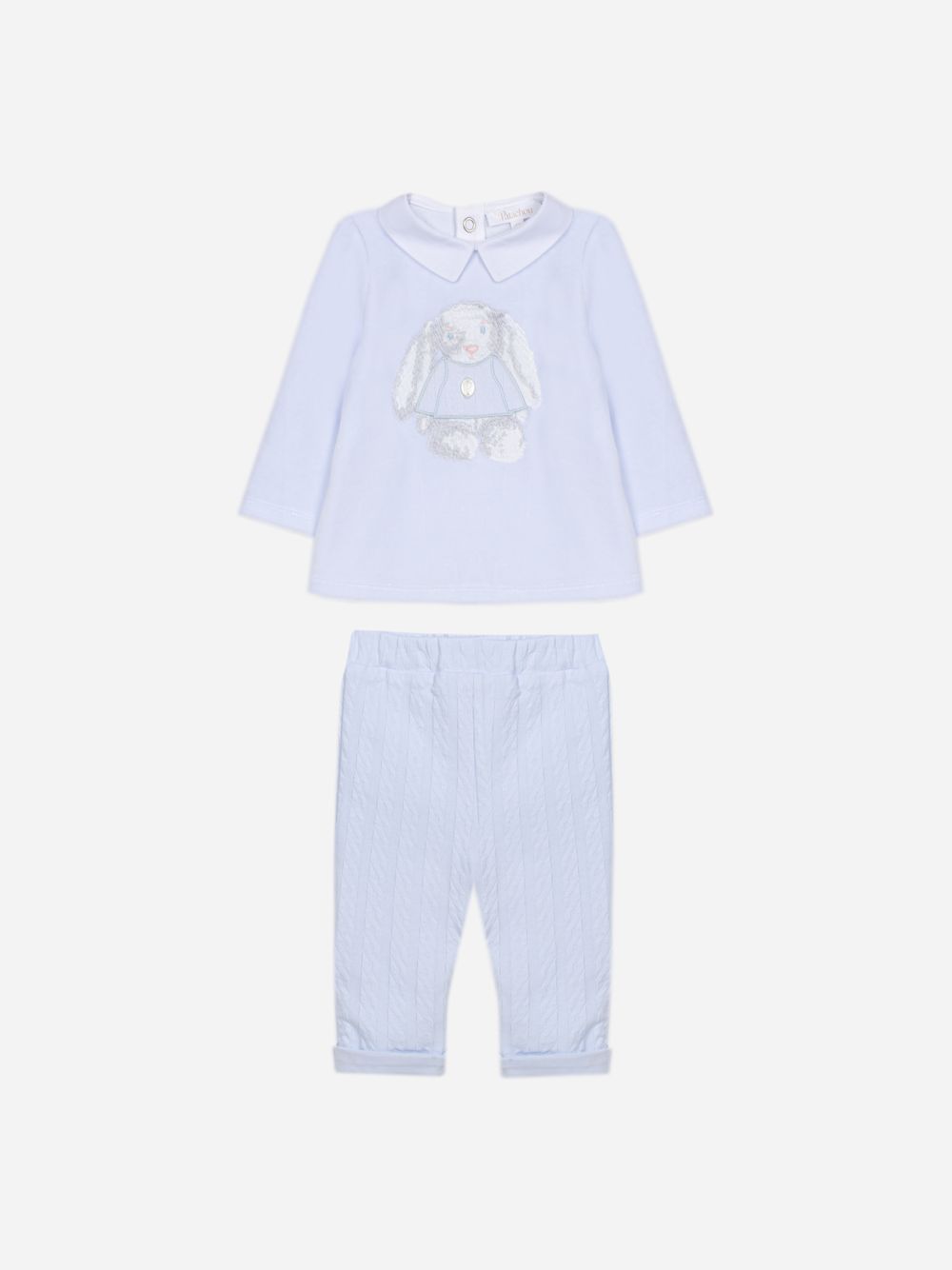 Light Blue set with front bunny design