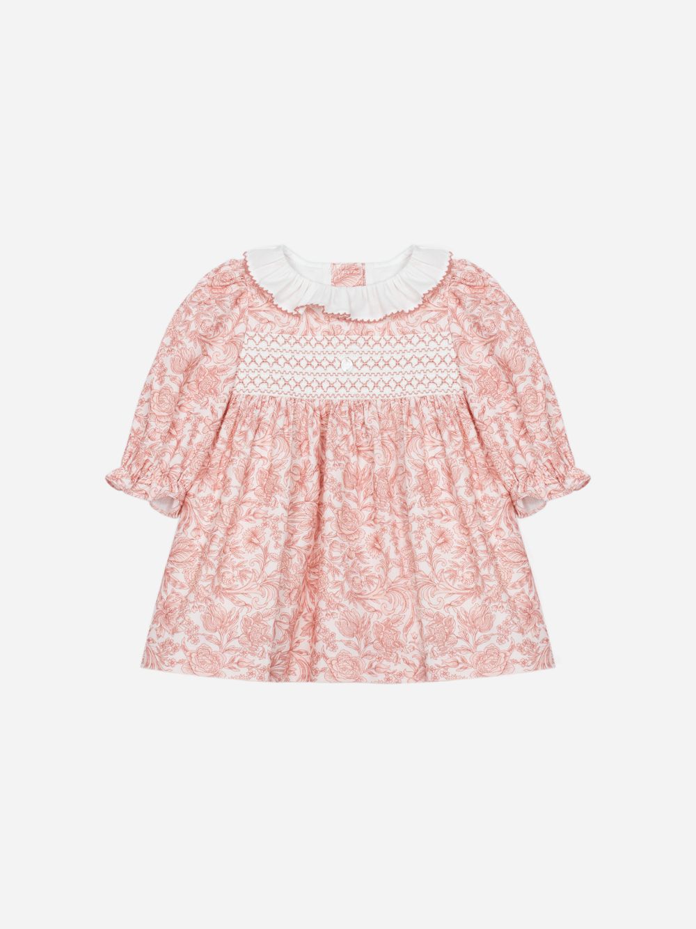 Pink dress with a Liberty print