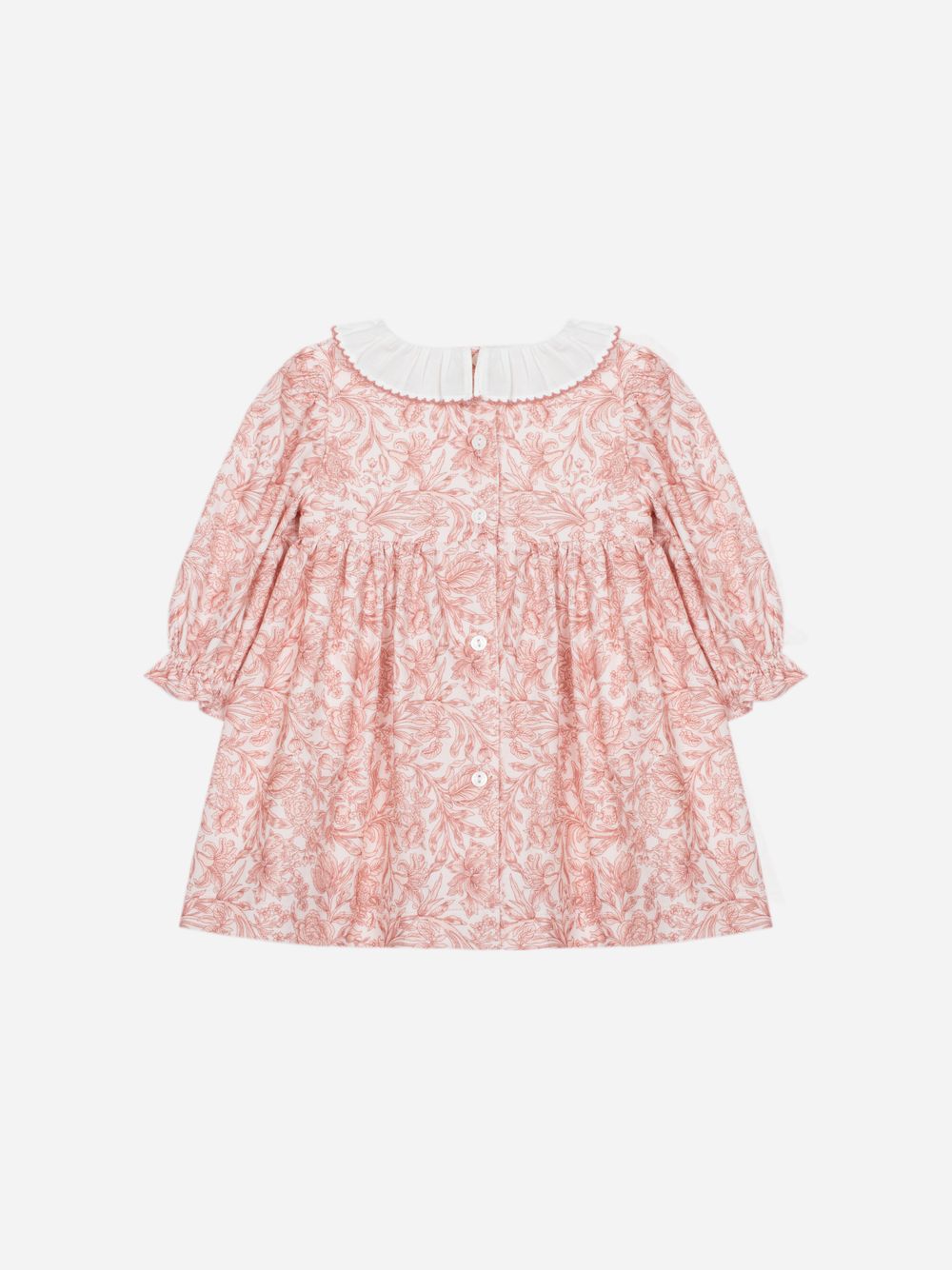 Pink dress with a Liberty print