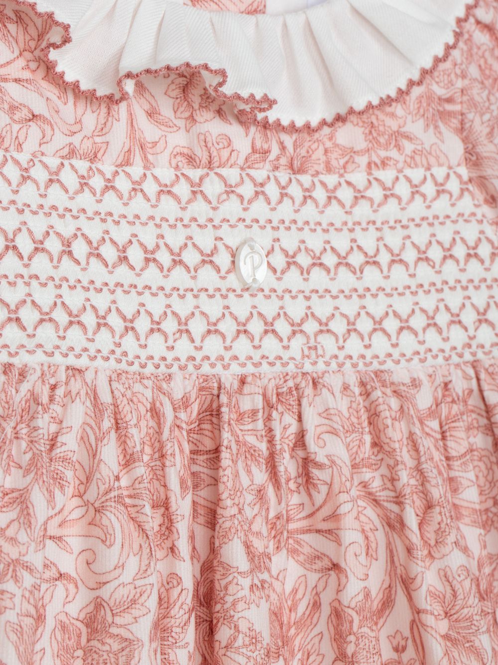 Pink dress with a Liberty print