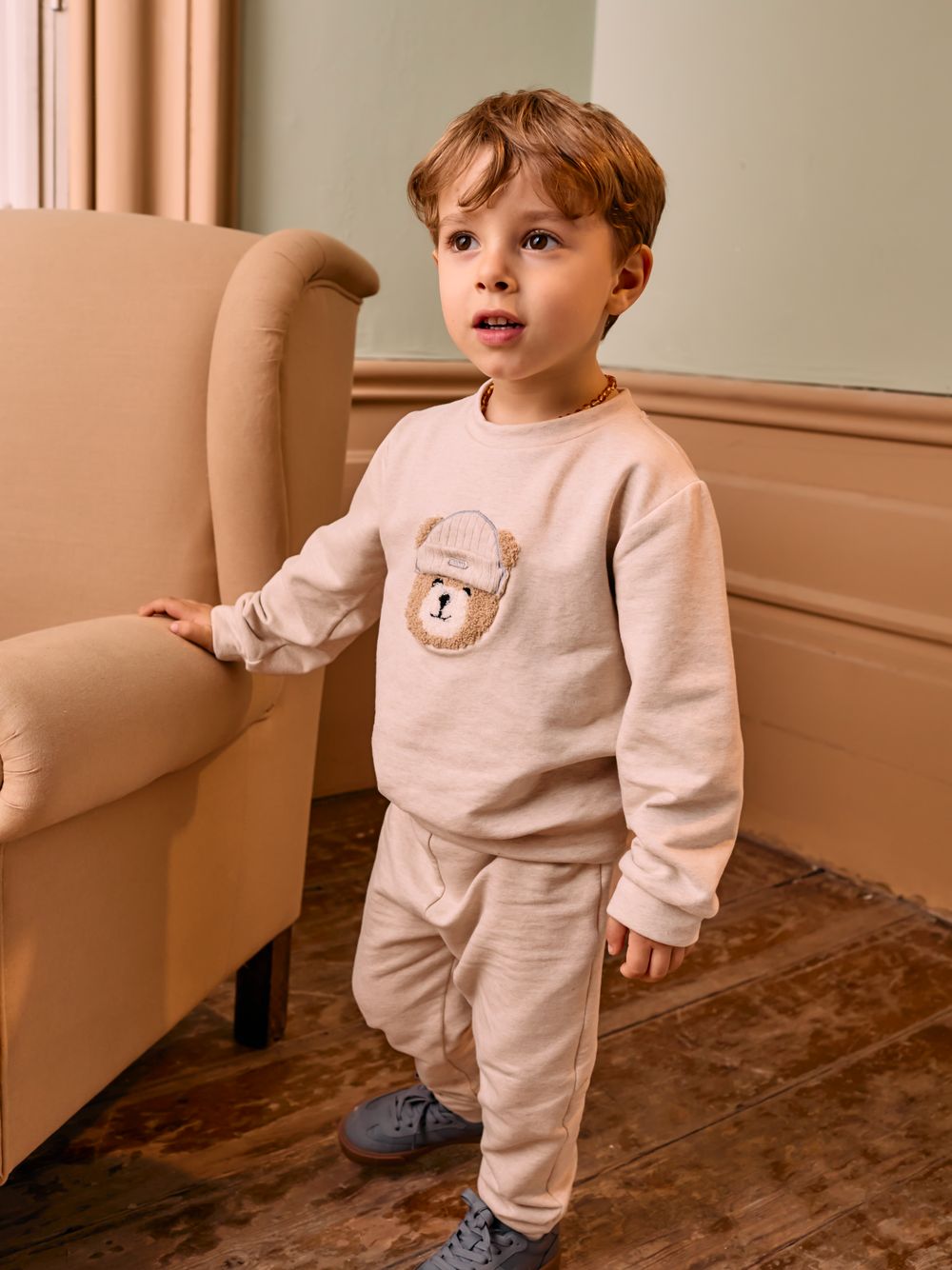 Bear with a beanie set
