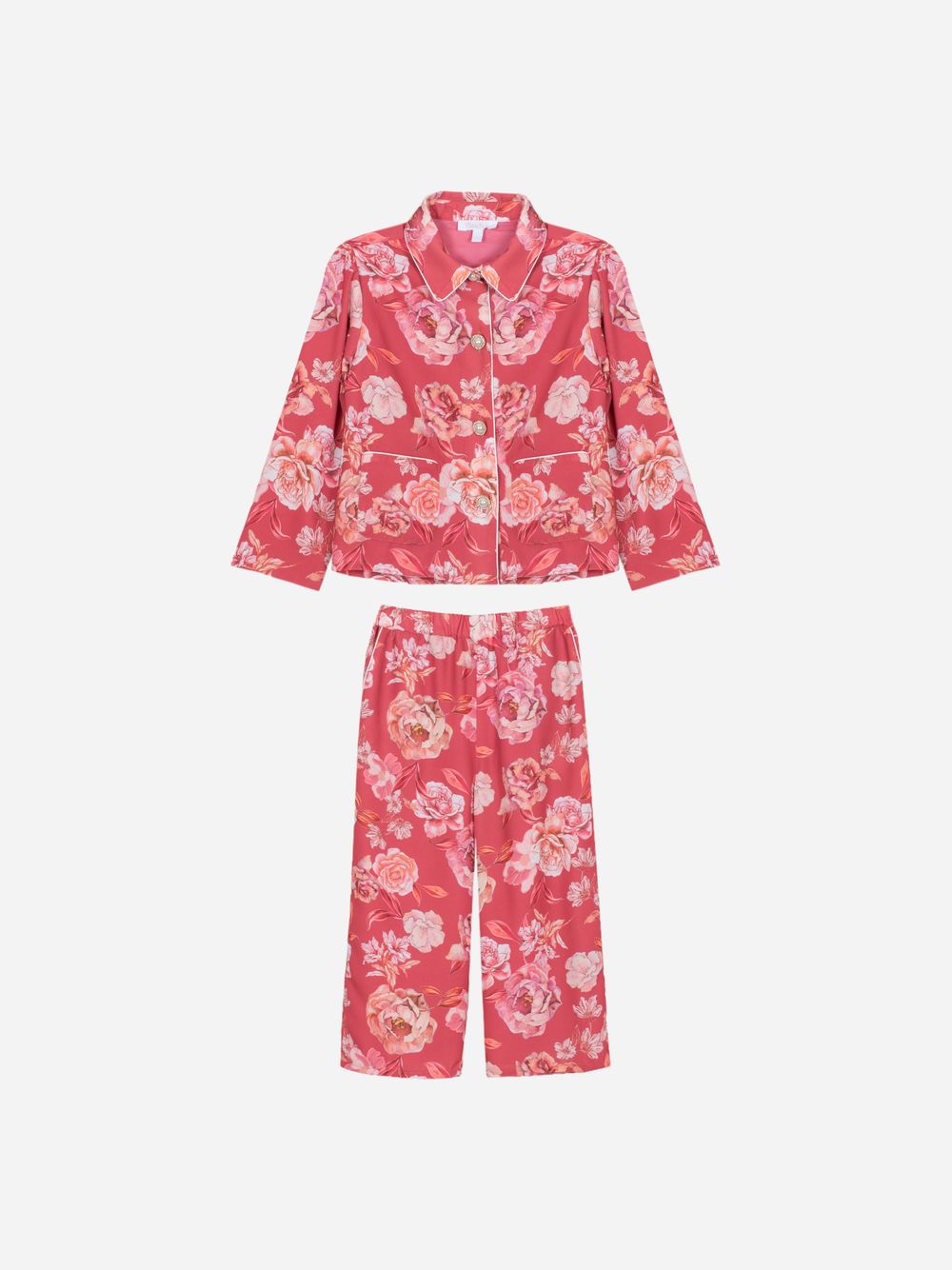 Fushcia pajamas set
