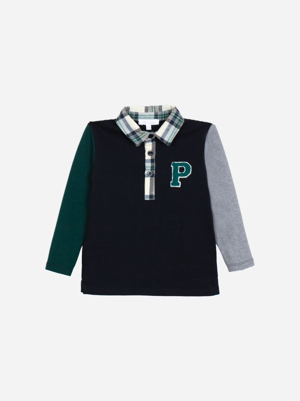 Colour block polo