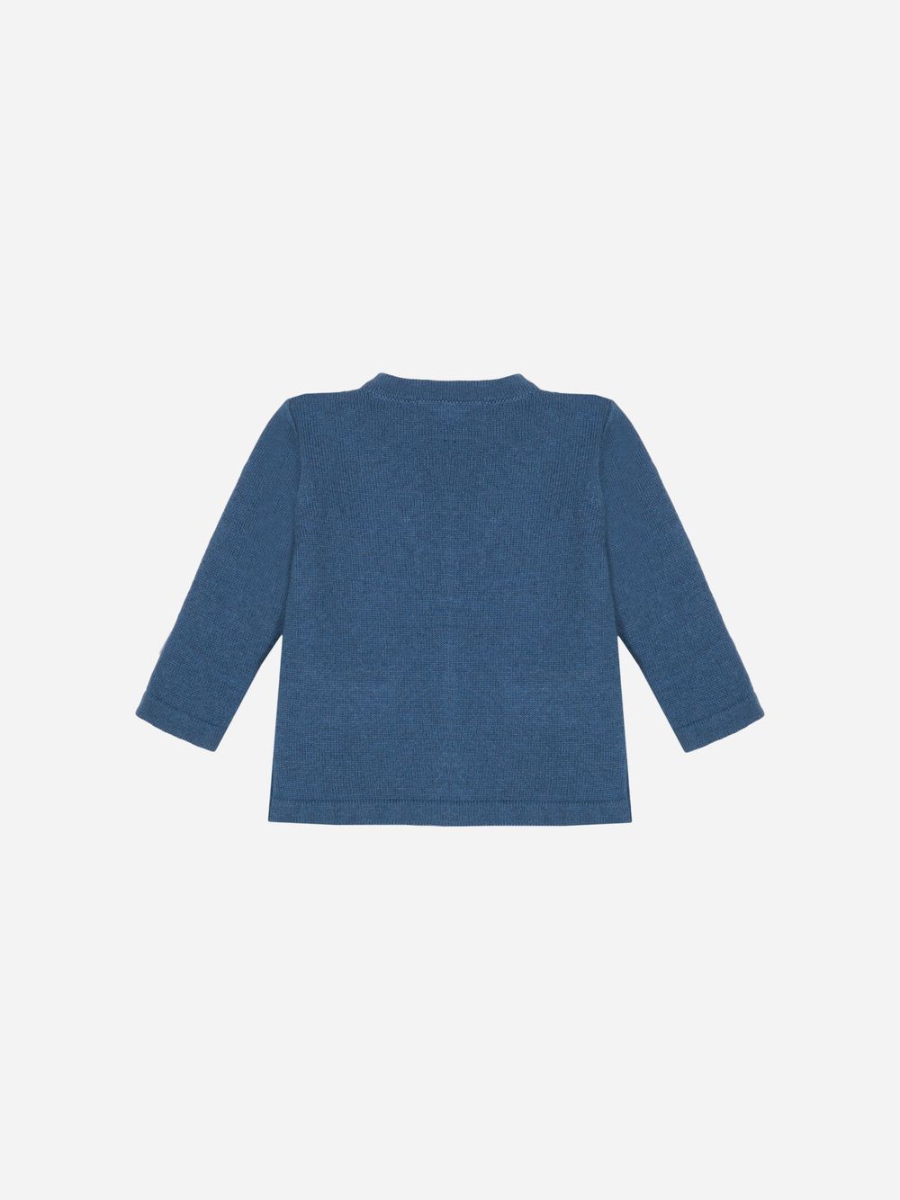 Indigo Blue knit bear sweater