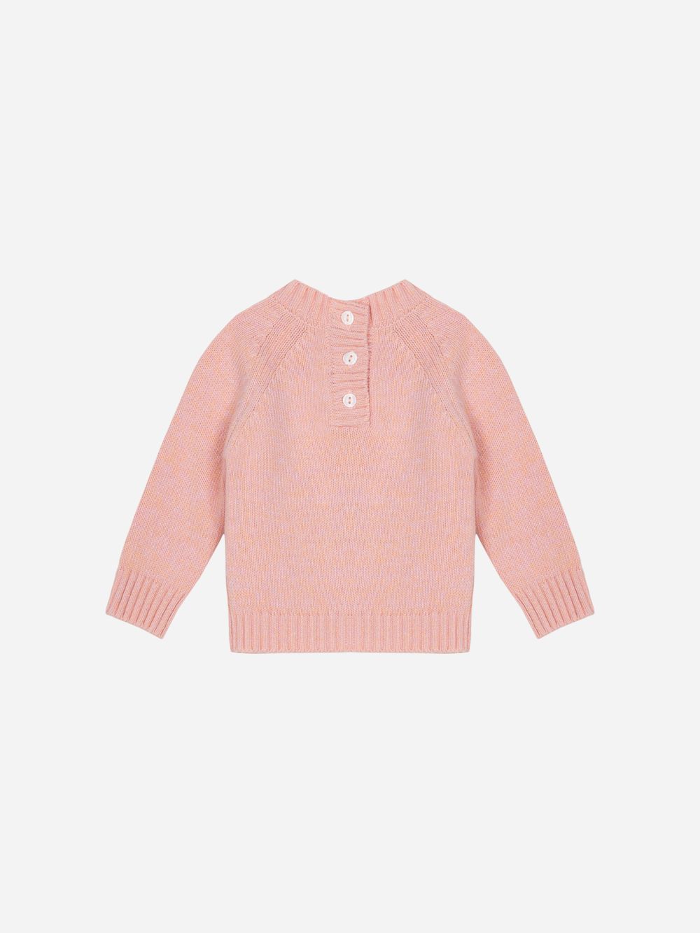 Pink knit goose sweater