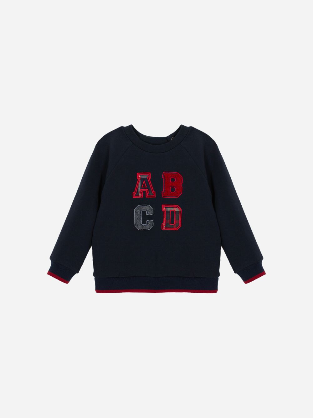 Marine blue ABCD sweater