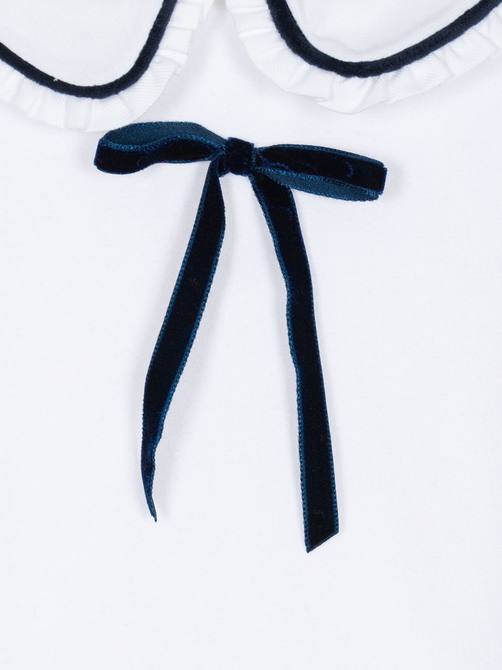 Jersey t-shirt with bow