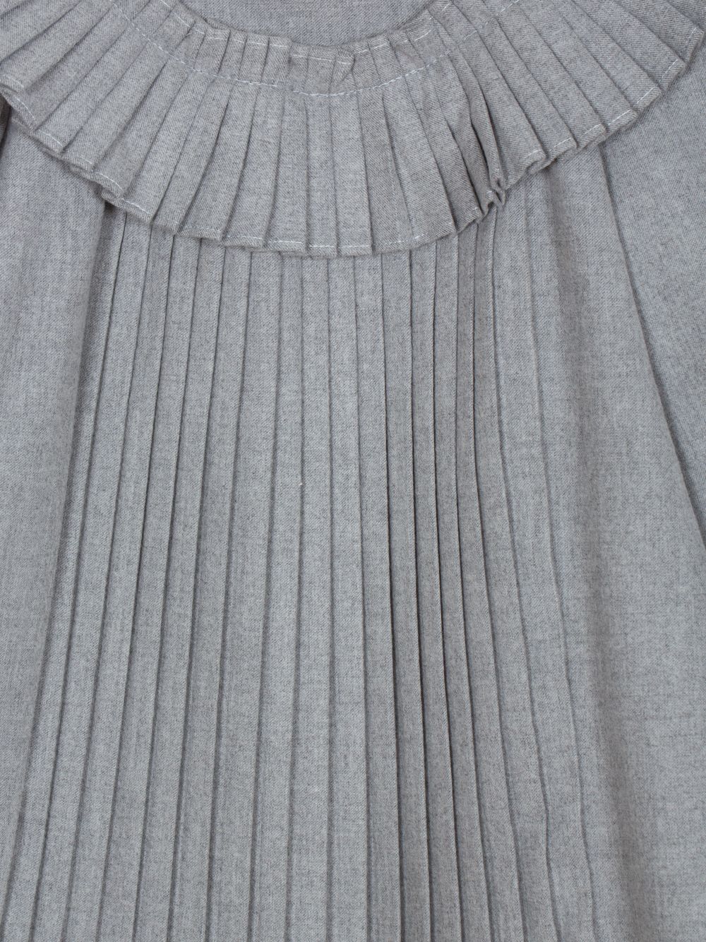 Grey flannel dress