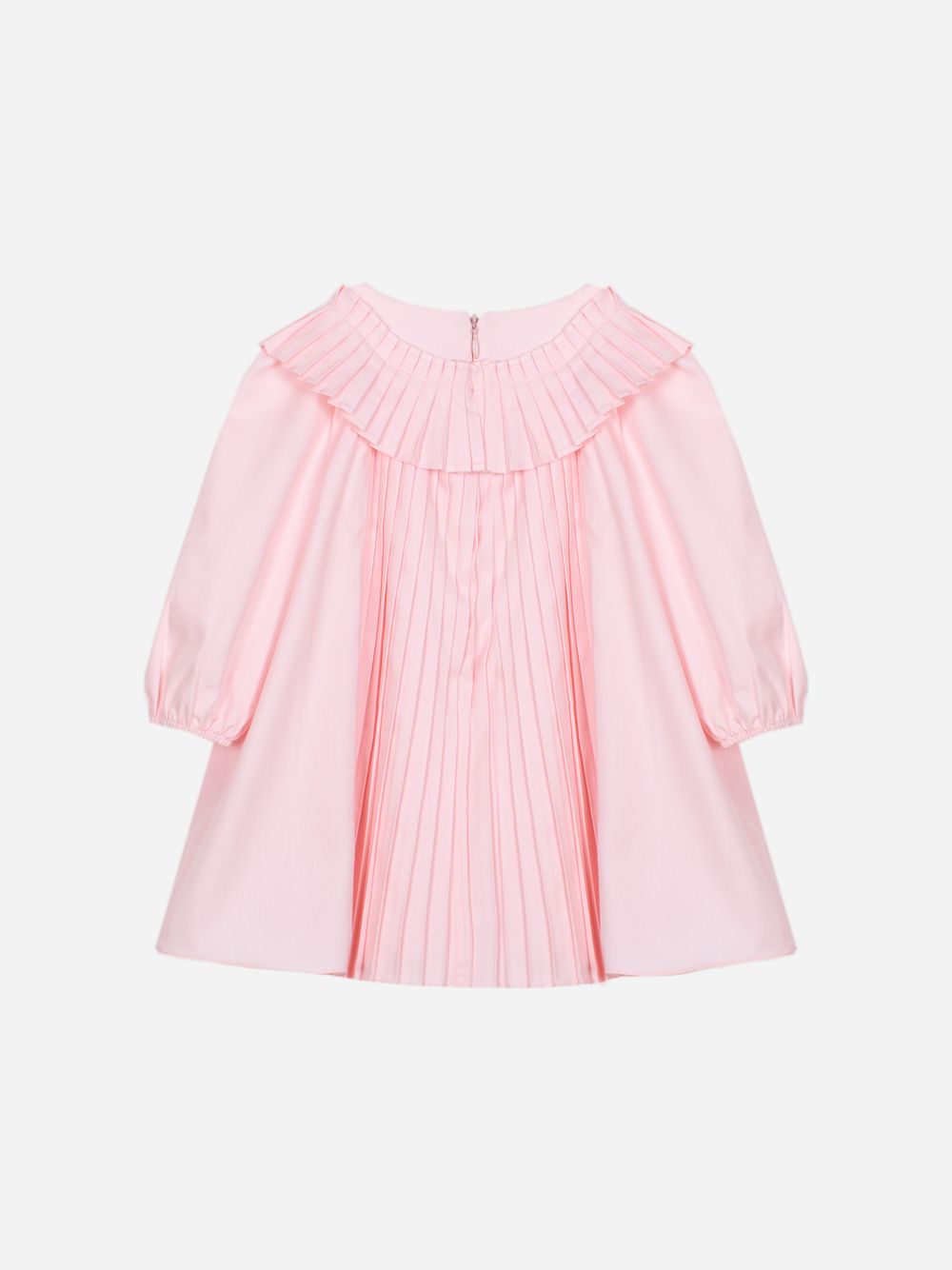 Pale pink flannel dress