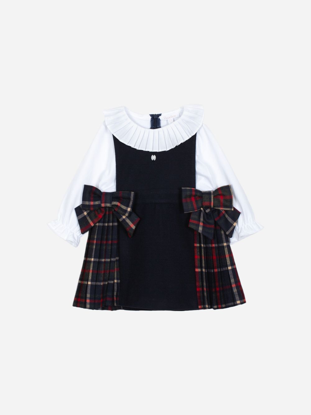Tartan pinafore set