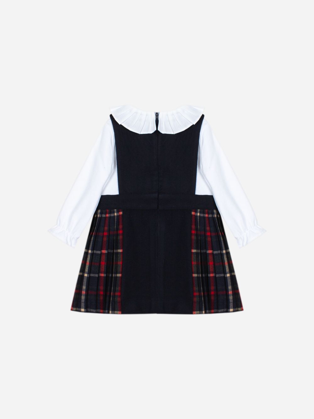 Tartan pinafore set