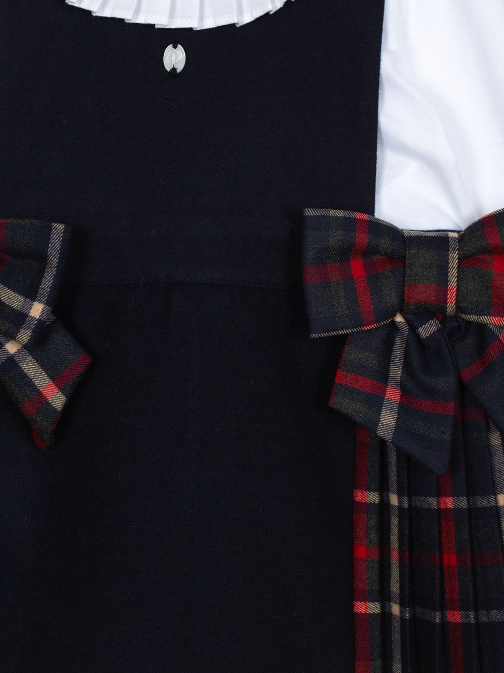 Tartan pinafore set