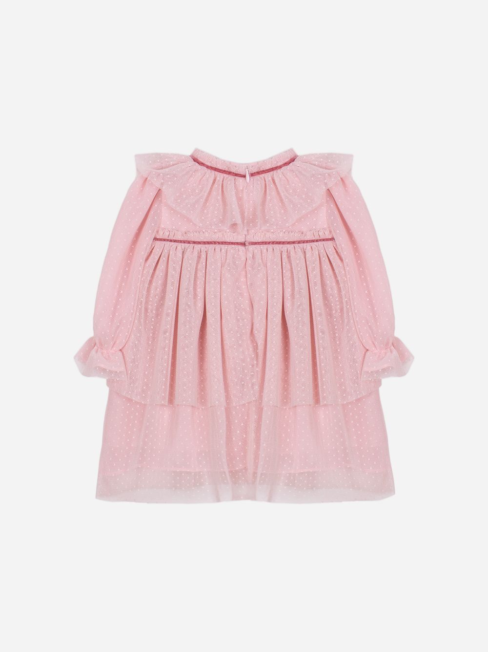 Pale pink tulle dress