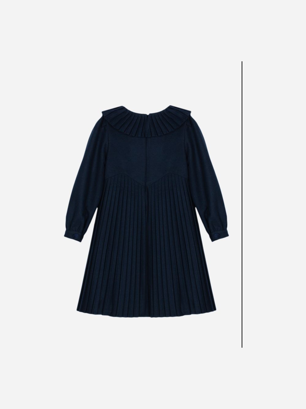 Navy Blue flannel dress