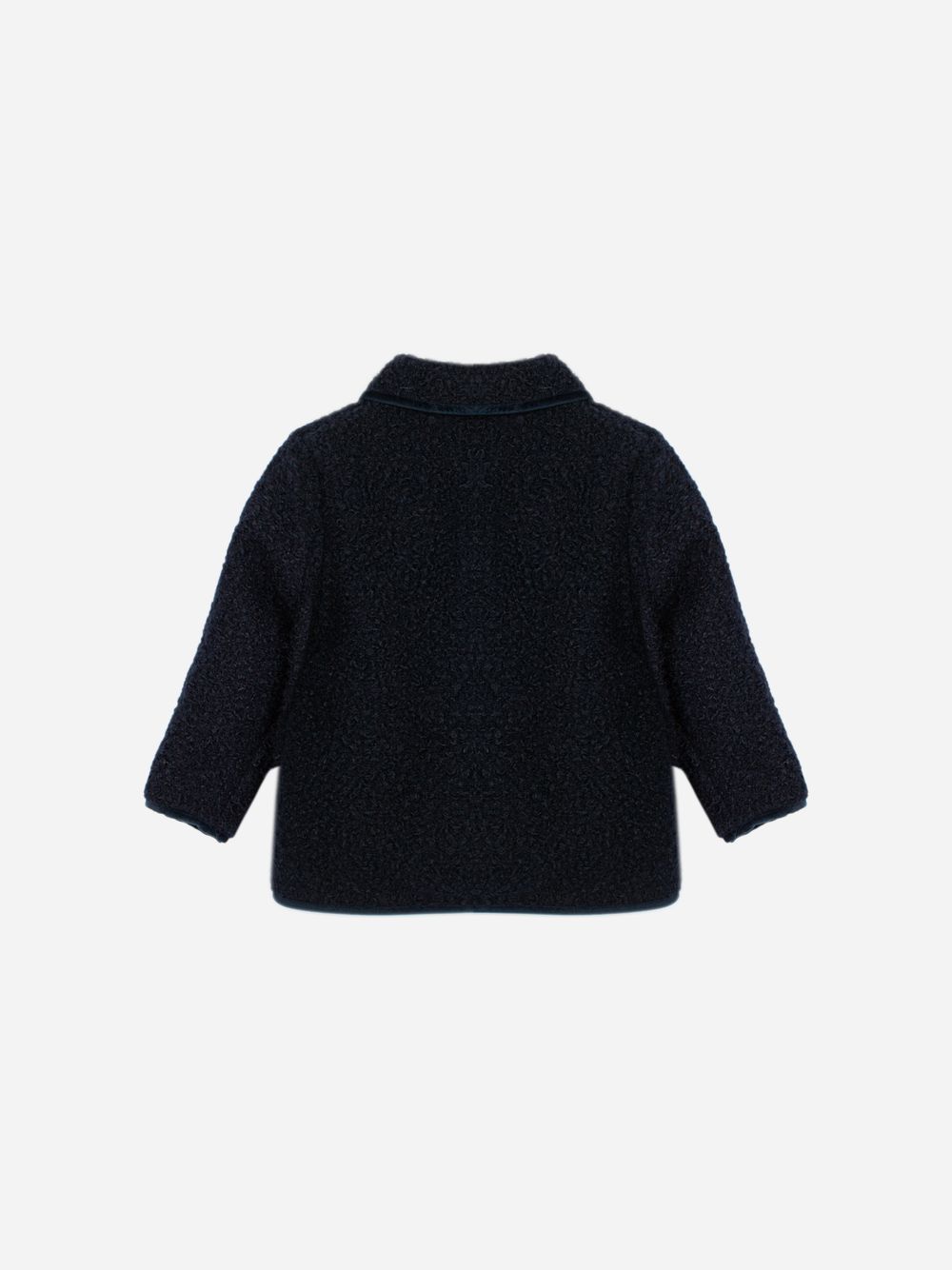 Elegant navy blue coat for boys