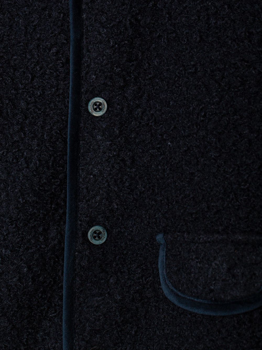 Elegant navy blue coat for boys