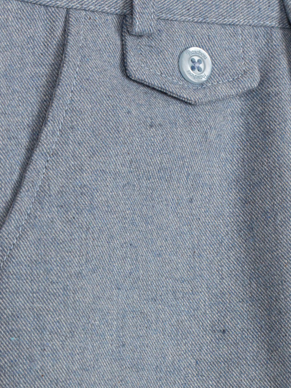 Blue trousers with side pockets for boys