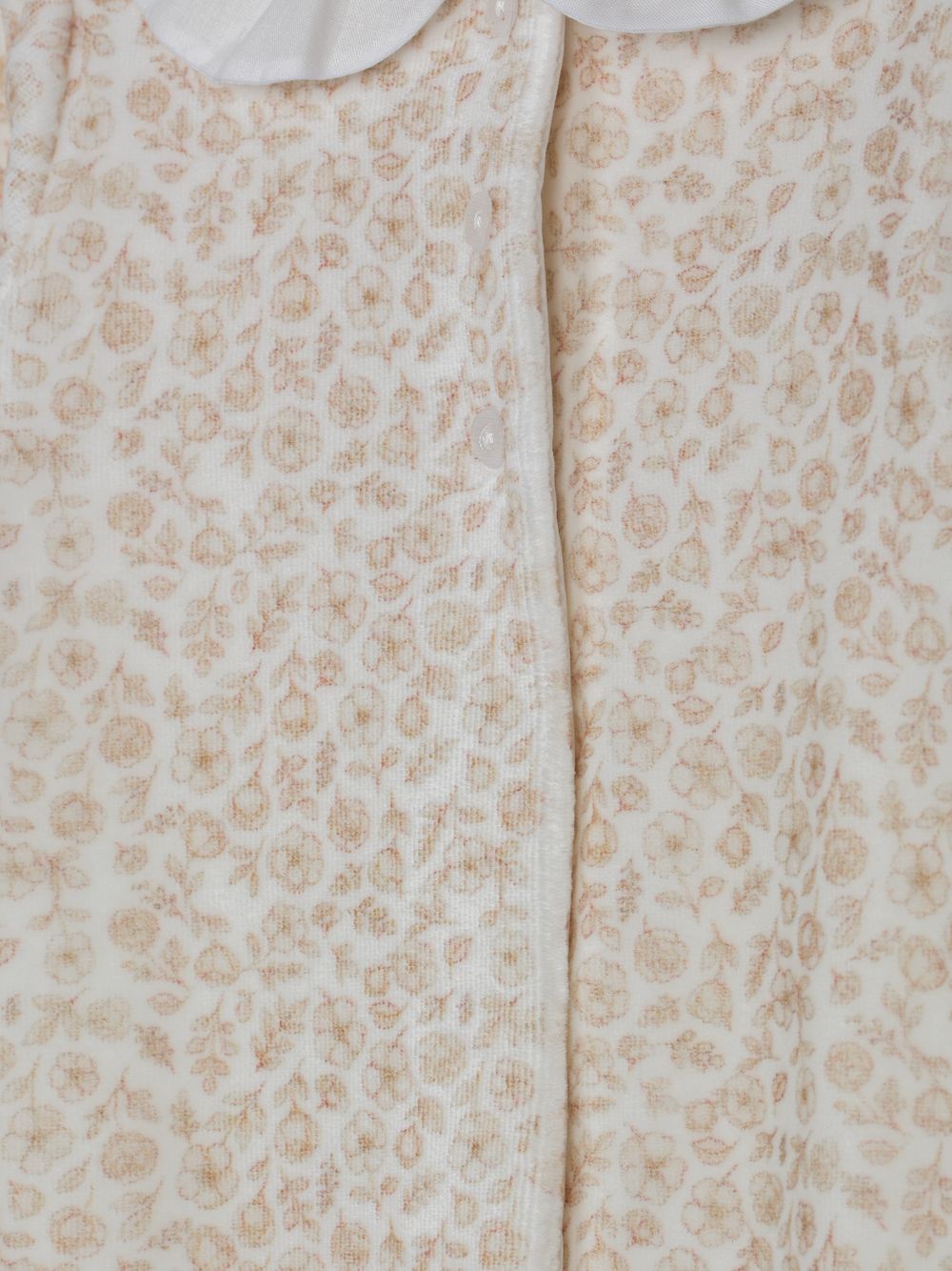 Printed babygrow beige