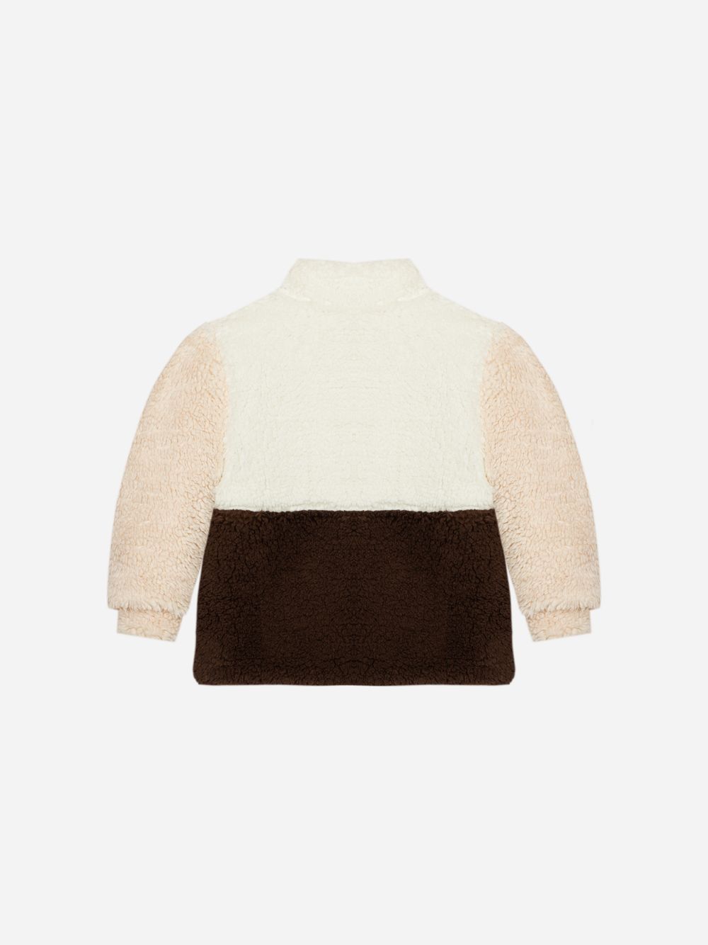Elegant brown fur coat