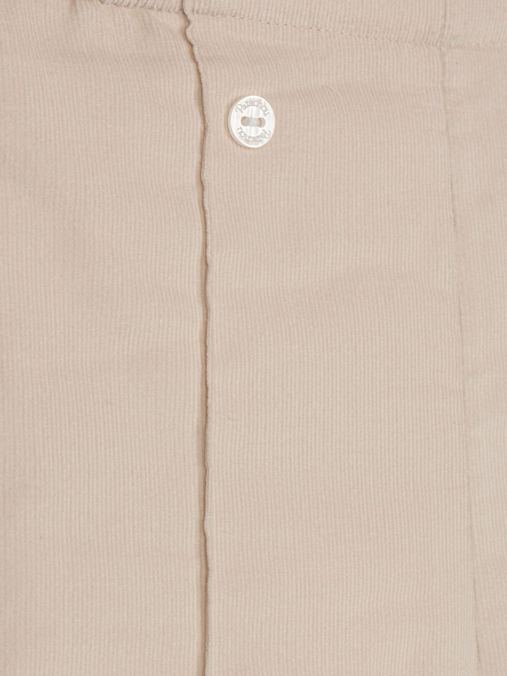 Simple beige baby trousers
