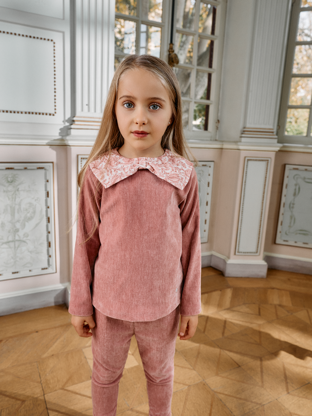 Pink set with Liberty collar